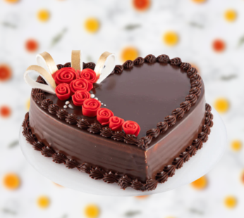 Heart Chocolate Cake