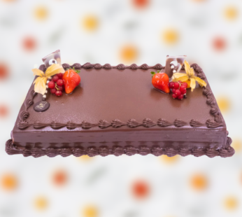 Chocolate Truffle Cake Square