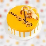 dripy butterscotch cake